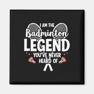 Spelare Lusnyj, jag är Badminton Legend Youve. Magnet