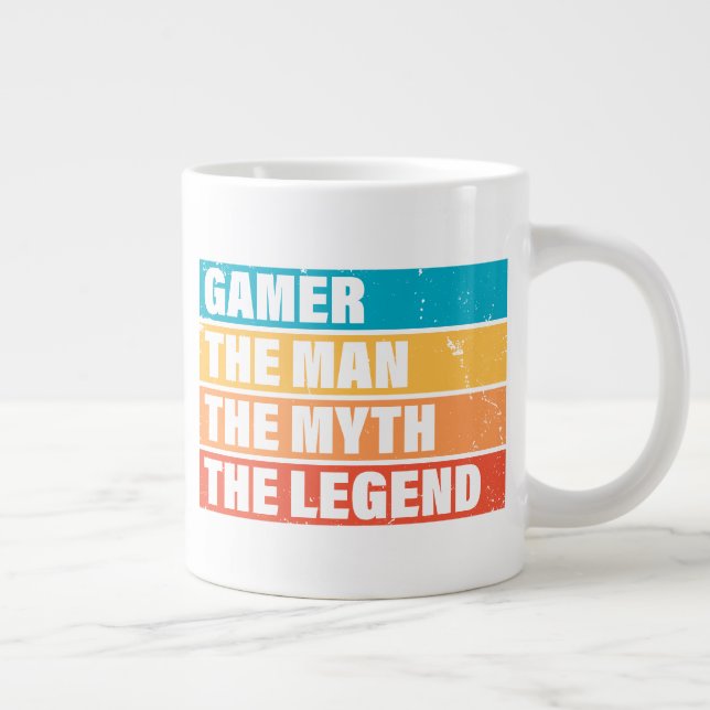 Spelare. Mannen. Myten. Förklaringen. Jumbo Mugg (Höger)