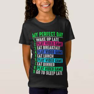Spelare min Perfekt Play-videospel T Shirt