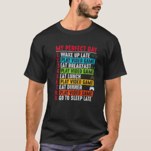 Spelare min Perfekt spelar videospel T Shirt