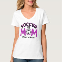 Spelare NAMN och NUMRERAR på fotbollmammaTShirts