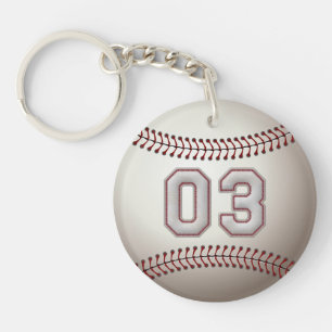 Spelare numrerar 03 - kall baseball syr