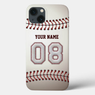 Spelare numrerar 08 - kall baseball syr Look