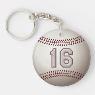 Spelare numrerar 16 - kall baseball syr