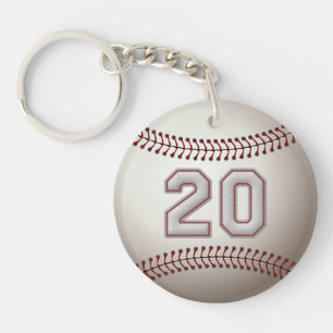Spelare numrerar 20 - kall baseball syr