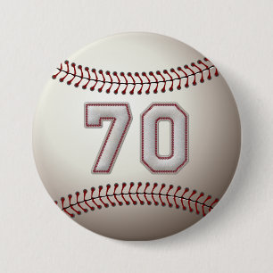 Spelare numrerar 70 - kall baseball syr stift knapp
