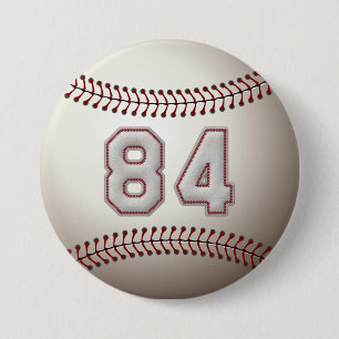 Spelare numrerar 84 - kall baseball syr stift knapp