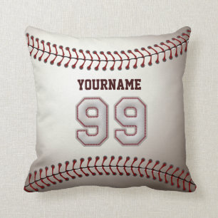 Spelare numrerar 99 - kall baseball syr kudde