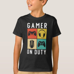 Spelare på spel med programvaran Gaming Gift T Shirt