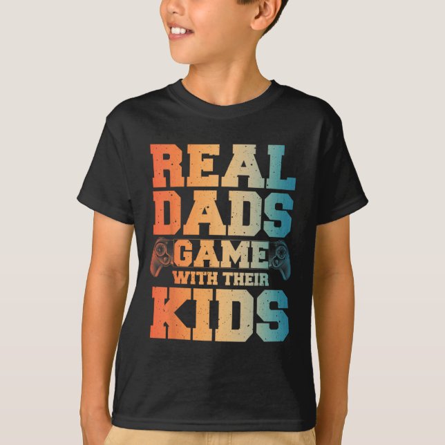 Spelare Pappa Art för spel Pappa Pappa Manar Game  T Shirt (Framsida)