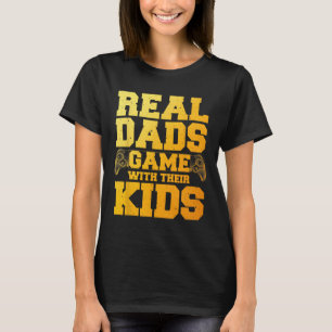 Spelare Pappa Art för spel Pappa Pappa Manar Game T Shirt