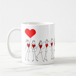 Spelare placerar och det Themed Kaffemugg