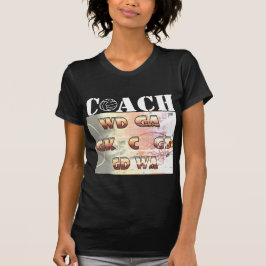 Spelare placerar och lagledaren för t shirt