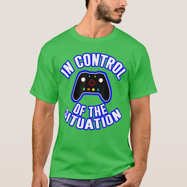 Spelare Presenterar Snällt Speluttryck Videospel k T Shirt (Framsida)