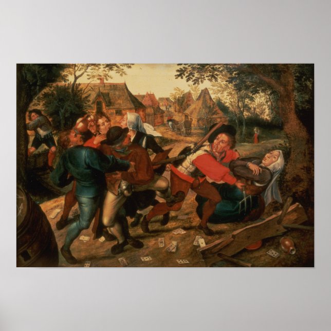 Spelare Quarreling Poster (Framsidan)