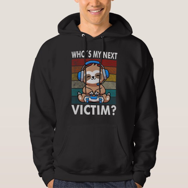 Spelare som är mitt nästa konsol för offertstyrenh hoodie (Framsida)