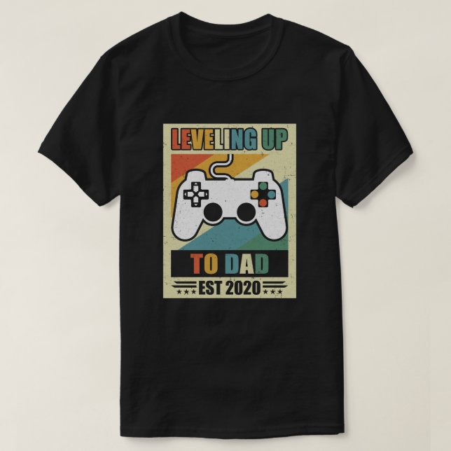 Spelare som befordrades till Pappa 2020 och som hö T Shirt (Design framsida)