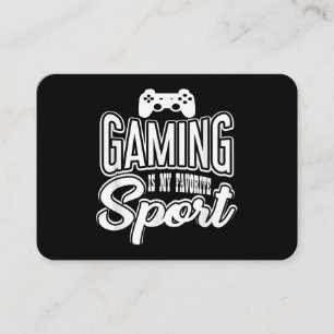 Spelare - spel är min favoritsport visitkort