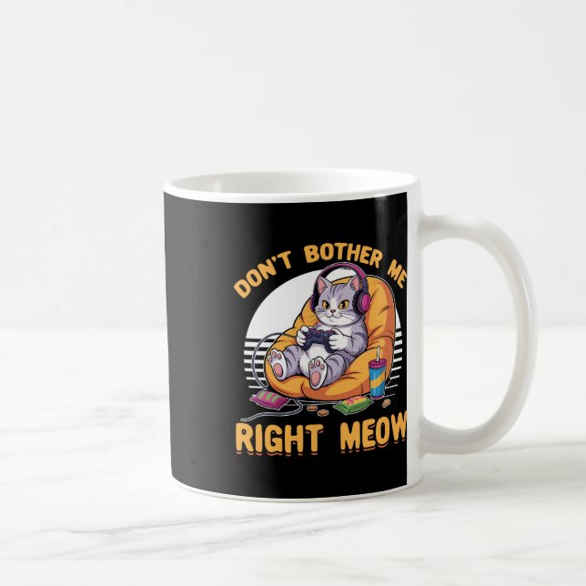 Spelare Spelande Katt Videospel  Kaffemugg (Höger)
