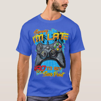 Spelare Spelande s För Män Pojkar Roligt Ursäkta J T Shirt
