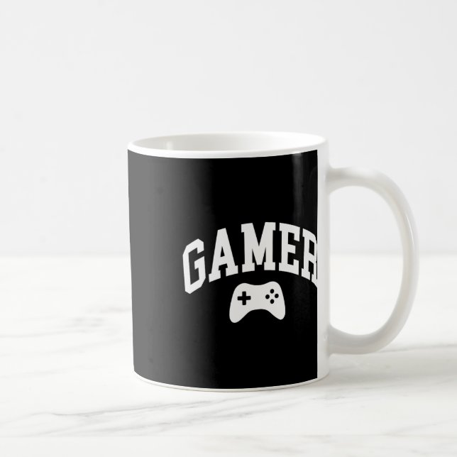 Spelare Spelande Spel Rollig Grafik  Kaffemugg (Höger)