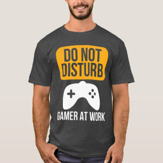 Spelare Spelande Videospel Styrning Gamepad vintag T Shirt