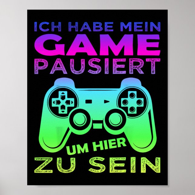 Spelare Spelare Spelare Spel Konsol Pc - Jag Har M Poster (Framsidan)