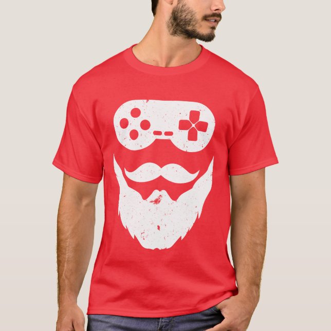 Spelare tvspel nivå nörd dators present idé t shirt (Framsida)