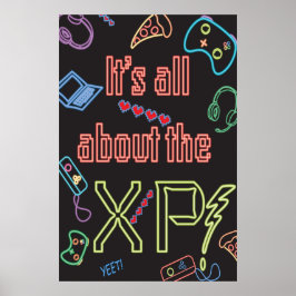 Spelare XP Poster