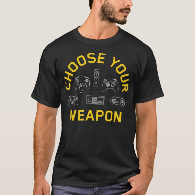 Spelaren Välj ditt webbspel för Tonåringar av vide T Shirt (Framsida)
