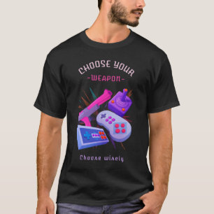 Spelaren väljer Tonåringar för spel med webbspel f T Shirt
