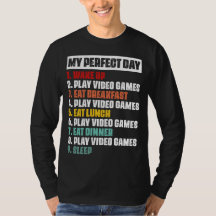 Spelarens Perfekt Day Basic-Långärmad T-Shirt