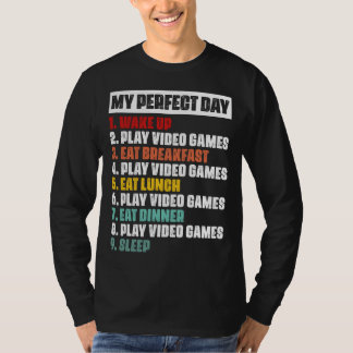 Spelarens Perfekt Day Basic-Långärmad T-Shirt