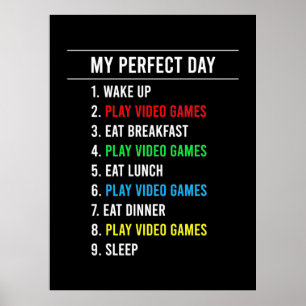 Spelarens perfekta dag poster