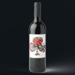 Spelares Glädje - Las Vegas Ikoner Kollaژ (correct Vinflaska Etikett<br><div class="desc">* Inom denna spelkortform kommer du att hitta en rolig Las Vegas-kollage med massor av färgglada ikoner från Las Vegas-skylten till crapsbord,  röda tärningar,  spelautomater,  bingo och fler Las Vegas-ikoner – en riktig spelares dröm!</div>