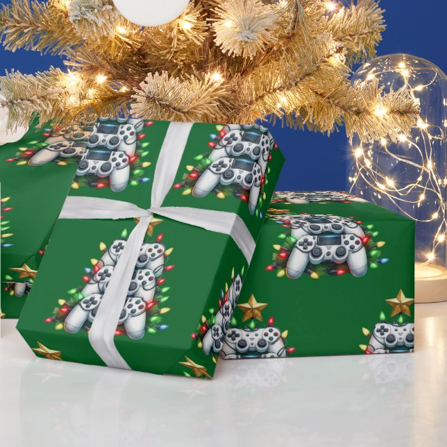 Spelares julgran presentpapper (Helgdagar)
