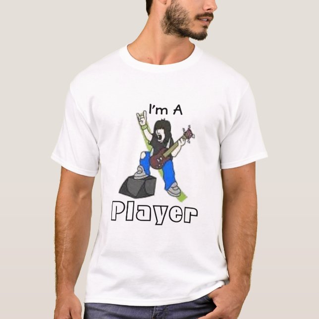 SpelareT-tröja Tee Shirt (Framsida)
