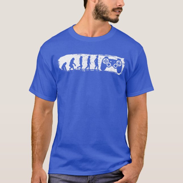 Spelarevolution Retro nörd videospel spelpresent T Shirt (Framsida)