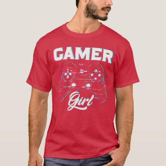Spelarflicka Spelvän T Shirt