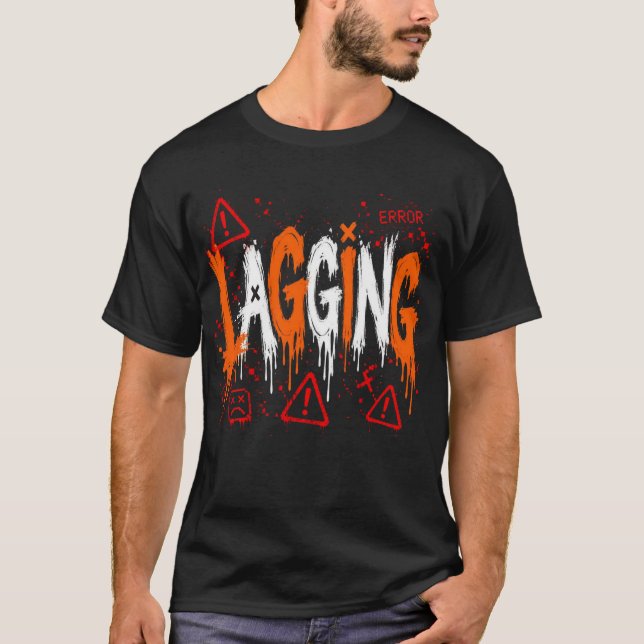 Spelarghumor  t shirt (Framsida)
