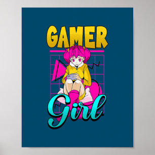Spelarkonsolen Spela videospel Poster