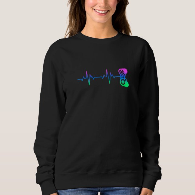 Spelarkontroll för pulsslag Videospelskontroll - n T Shirt (Framsida)