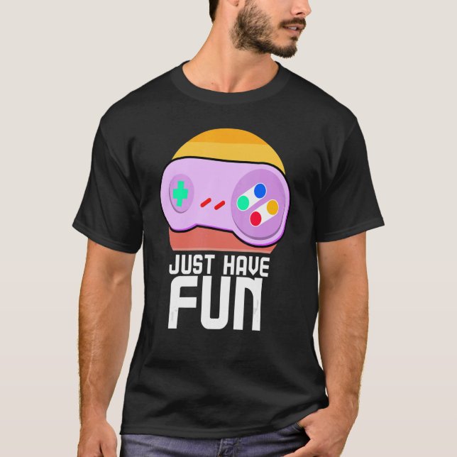 Spelarkontroll för videospel 1 t shirt (Framsida)