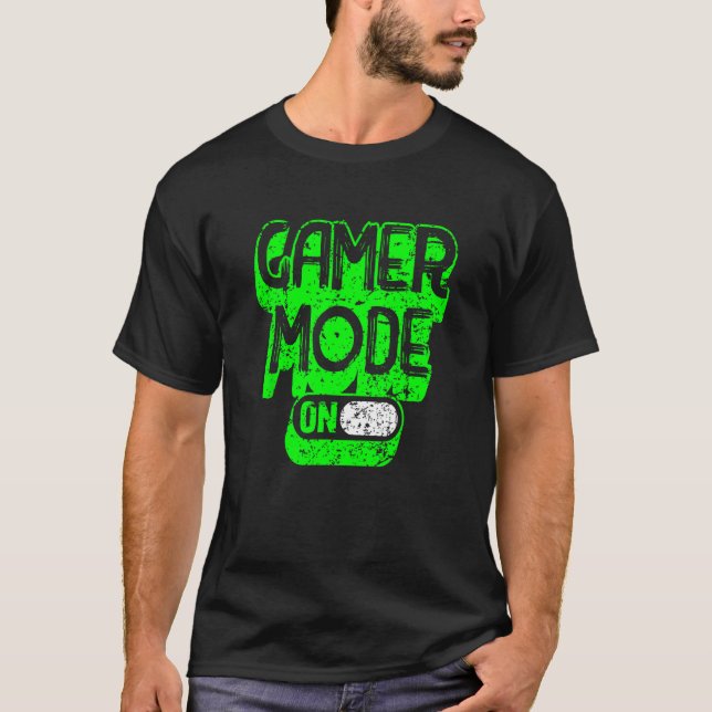 spelarläge vid spel t shirt (Framsida)