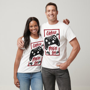 Spelarläge vid spel t shirt