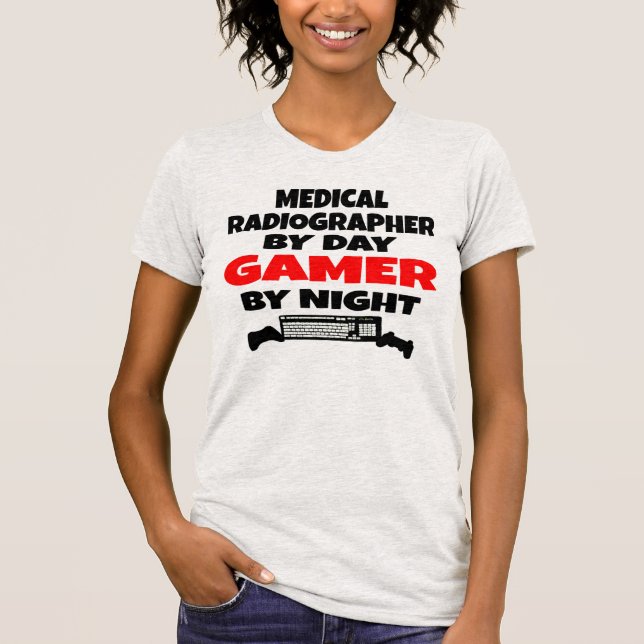 Spelarmedicinsk radiograf t-shirt (Framsida)