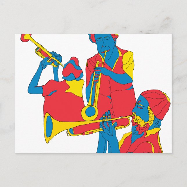 spelarna vykort (Framsida)