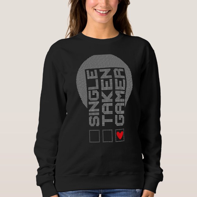 Spelaroffertrelationsstatus enkelupptagen spelning t shirt (Framsida)