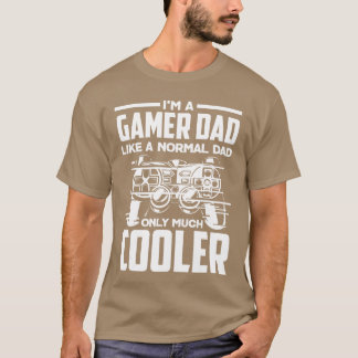 Spelarpappa som en vanlig pappa men mycket coolare t shirt