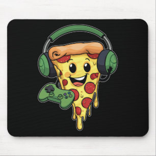 Spelarpizza Videospel Roligt Videospelare Pizza L Musmatta